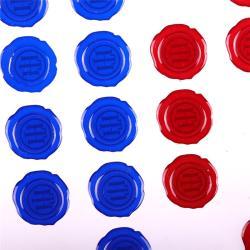 Устойчивые к УФ-излучению, погодостойкие наклейки с логотипом бизнеса на заказ (арт. 1113021)