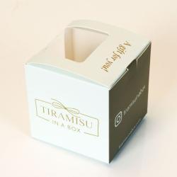 Кастомные коробки для упаковки тортов и выпечки, с окном из ПЭТ для подарков (арт. 1113038)