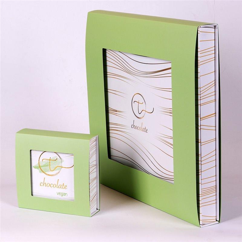 Премиум коробка для подарков с магнитной крышкой для упаковки шоколадок и конфет, жесткая коробка для подарков на день рождения и Рождество (арт. 1113043)