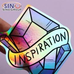 Голографическая виниловая плёнка для наклеек и цифровой печати (арт. 1312455)