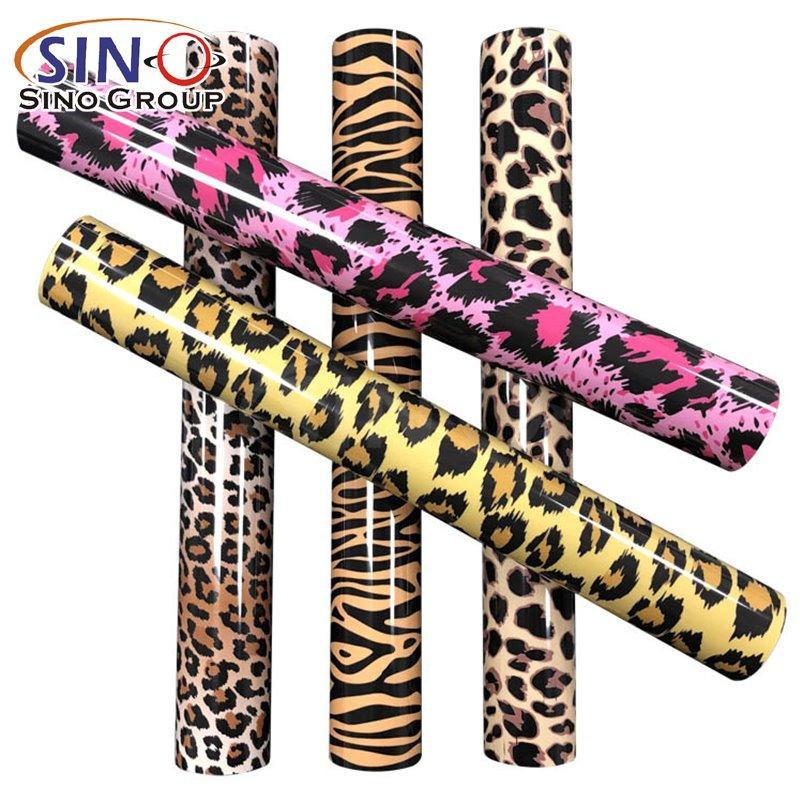 Пленка для термопереноса с тигровым дизайном 0.5x25 м | Для футболок и одежды (арт. 1312508)