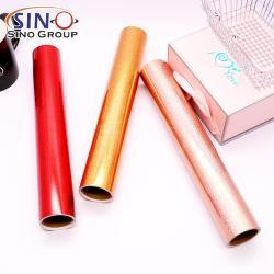 Самоклеящаяся пленка с голографическими точками красного цвета для DIY графики (арт. 1312515)