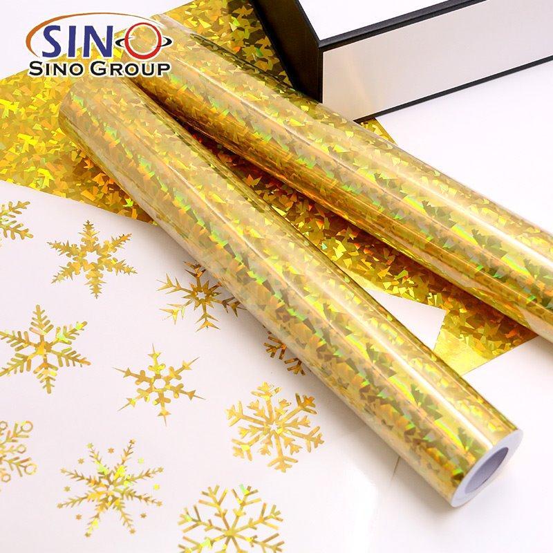 Лазерная голографическая пленка с радужным эффектом для резки графики и DIY (арт. 1312516)