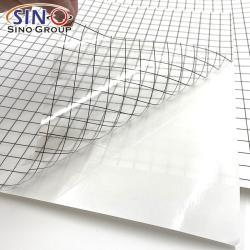 Черная PET пленка с прозрачными сетками для переноса виниловых паттернов (арт. 1312527)