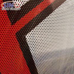 Виниловая пленка для окон | Перфорация | Самоклеящаяся для рекламы и вывесок (арт. 1312531)