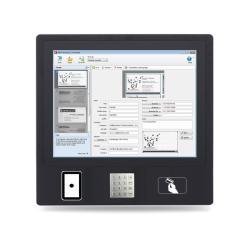 Промышленный сенсорный ПК 19 дюймов с портами RJ45 и RS232, открытая рамка, Android (арт. 16121150)