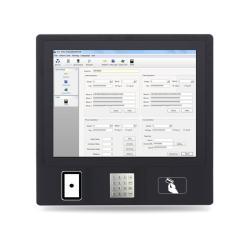 Промышленный ПК с сенсорным экраном Full HD, камера, клавиатура, NFC и RFID (арт. 16121152)