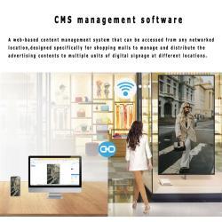 Двухсторонний дисплей для ресторанов, настенный и потолочный монтаж, высокая яркость (арт. 16121154)