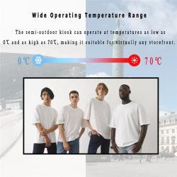 Дисплей для рекламы на витринах, 3000 нит, с высокой яркостью, читаемый при солнце (арт. 16121161)