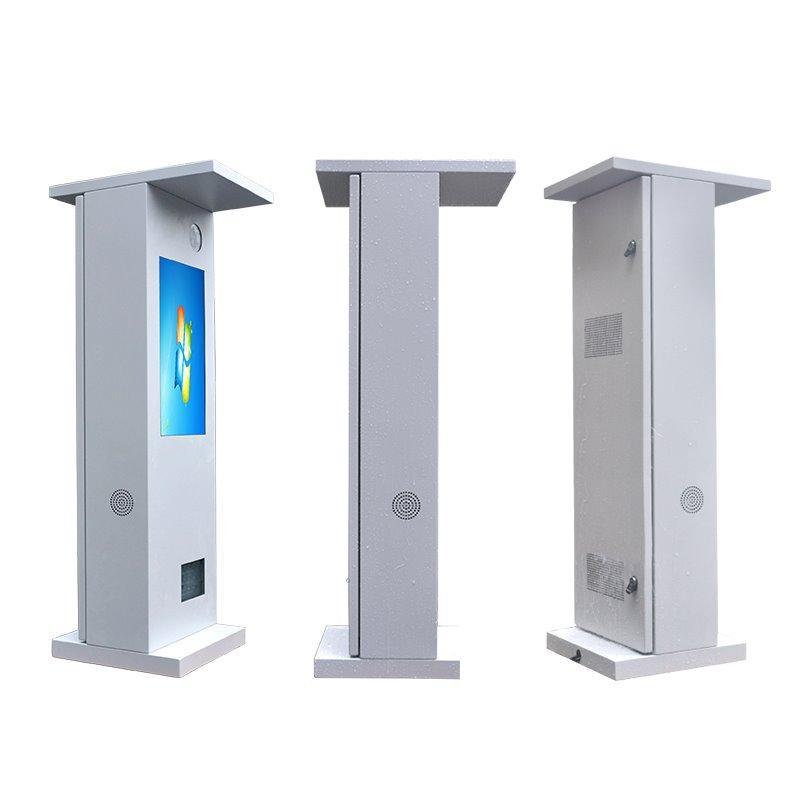 Двусторонний наружный рекламный экран для столбов с функцией зацикливания видео (арт. 16121213)