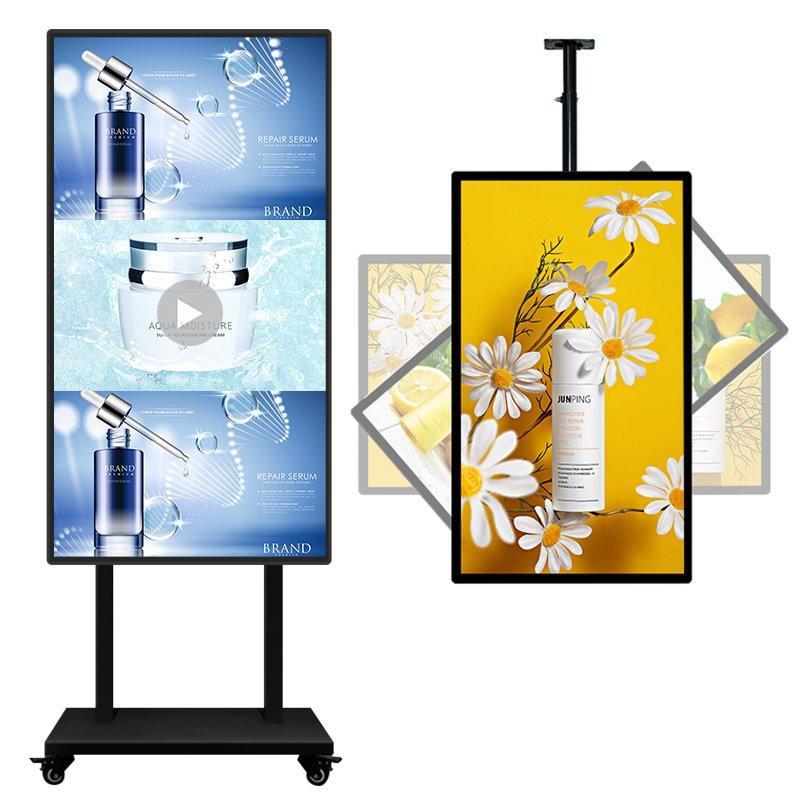 Подвесной и настенный LCD дисплей 75, 86, 98, 32 дюйма для ресторанного меню с подставкой (арт. 16121214)