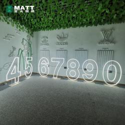 Индивидуальная LED неоновая вывеска с числами (1FT, 2FT, 3FT, 4FT) для дня рождения и свадеб (арт. 13121047)