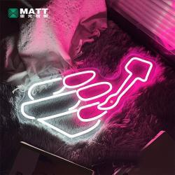 Матовая неоновая вывеска для наружной рекламы, на заказ, для бизнес-стен (арт. 13121073)