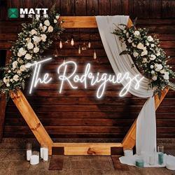 Неоновая вывеска с именем на заказ для спальни или свадьбы, стендовая LED неоновая вывеска (арт. 13121074)