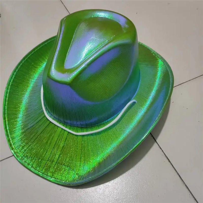 МАТТ цветная светодиодная лента для шляпы, ковбойская шляпа для Хэллоуина и Рождества, универсальная для костюмов (арт. 13121137)