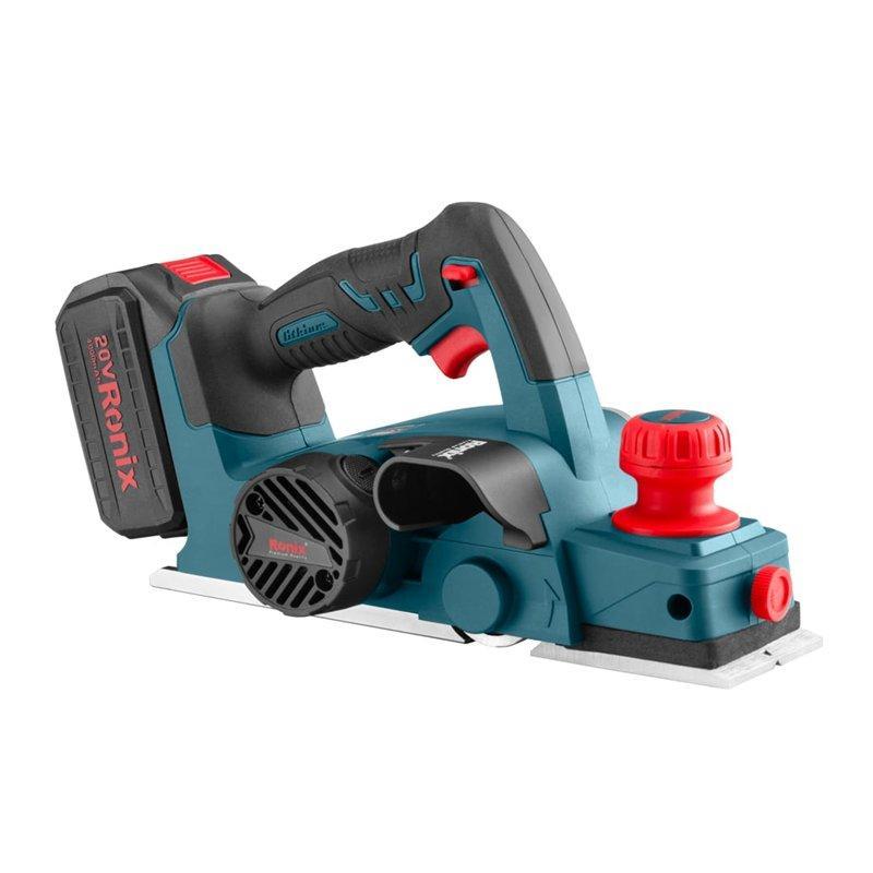 Электрорубанок RONIX 8603, аккумуляторный инструмент для обработки дерева, мебельный и столярный рубанок (арт. 3112768)