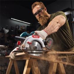 Промышленная аккумуляторная циркулярная пила Ronix 8609, 165 мм, 4000 об/мин, бесщеточная, для дерева