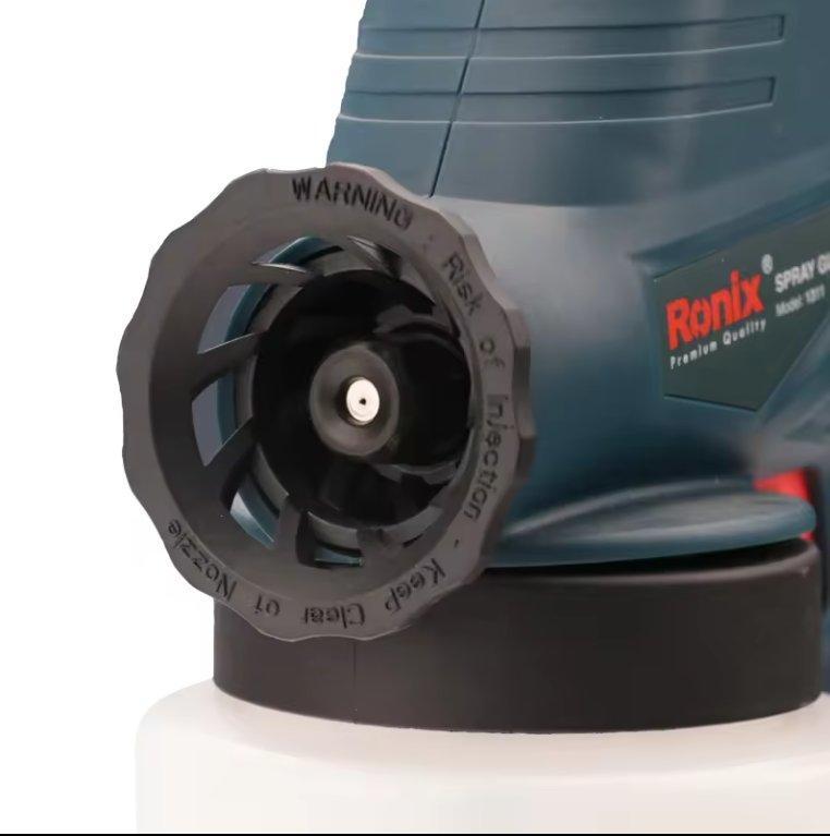 Электрический краскопульт Ronix, 800 мл, 220V, профессиональный, мини-краскораспылитель (арт. 25-18031113)