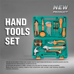 Набор инструментов Ronix, ванадиевый, многофункциональный, шестигранники, трещотка, отвертки (арт. 25-18031142)