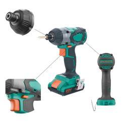 Бесщеточная аккумуляторная отвертка Ronix, 20V, шуруповерт-пистолет, мощный инструмент (арт. 25-18031145)