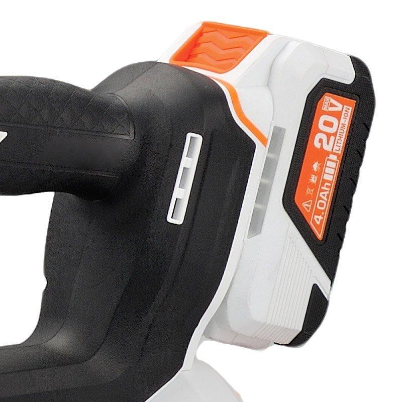 Аккумуляторный воздуходув Ronix, переменная скорость, для уборки листьев, литиевый аккумулятор (арт. 25-18031153)