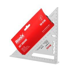 Треугольный угольник Ronix RH-9790, 7 дюймов, из алюминия, точный инструмент (арт. 25-18031178)
