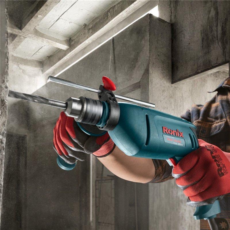 Ударная дрель Ronix 2210C, 810 Вт, 13 мм, с ключевым патроном, высокая мощность (арт. 25-18031200)