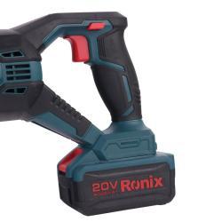 Аккумуляторная сабельная пила Ronix 8904, 20V, бесщеточная, 3000 об/мин (арт. 25-18031241)