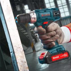 Аккумуляторная ударная дрель Ronix 8014, 14.4V, Li-ion, компактная и мощная (арт. 25-18031248)