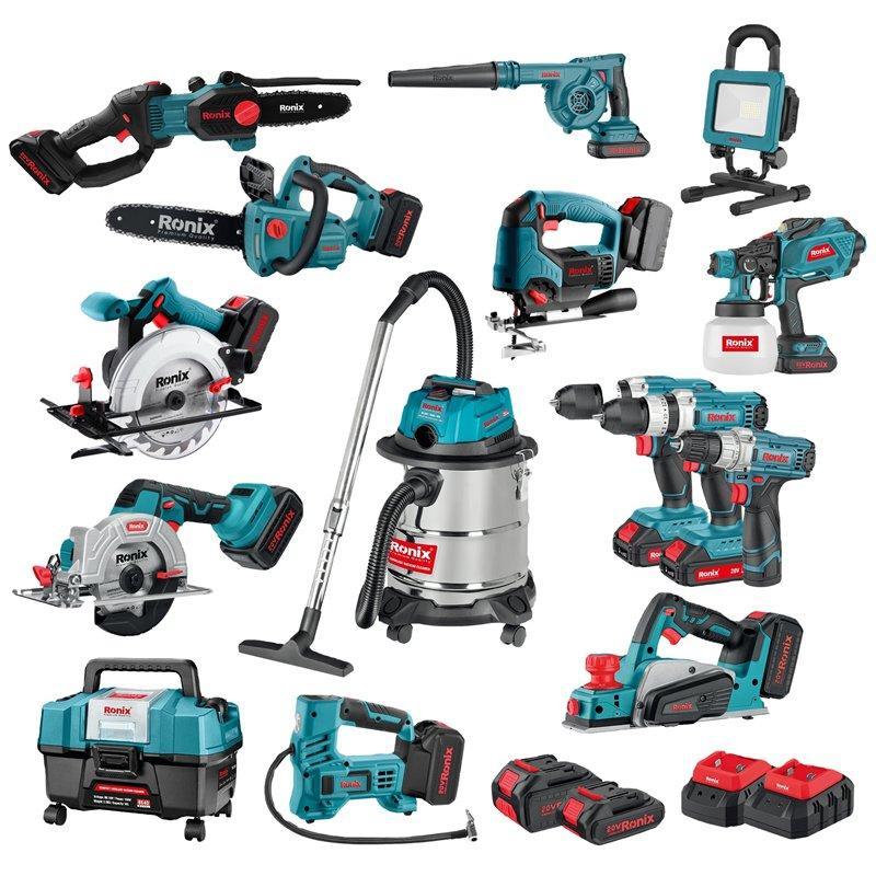 Набор инструментов Ronix 86 Series, 20V, Li-ion, бесщеточный двигатель (арт. 25-18031261)