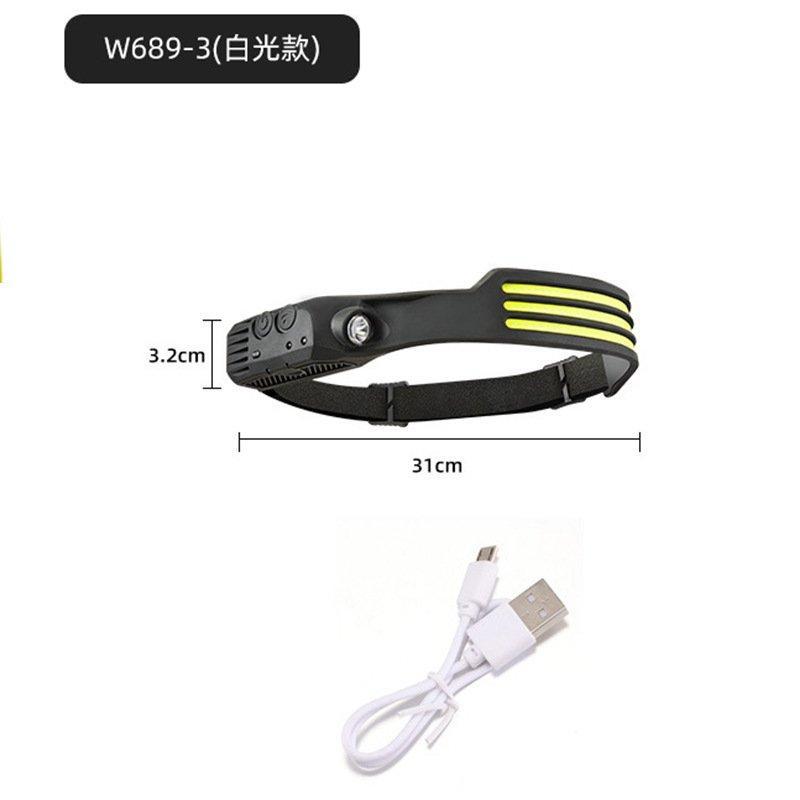 Налобный фонарь Ronix, 230°, 8 режимов, с датчиком движения (арт. 25-18031305)