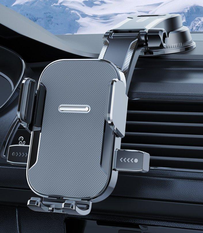 Автомобильный держатель для телефона Ronix, на центральную консоль, магнитный (арт. 25-18031382)