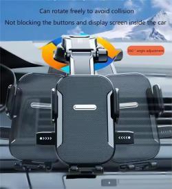 Автомобильный держатель для телефона Ronix, на центральную консоль, магнитный (арт. 25-18031382)