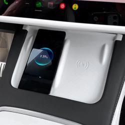 Беспроводная зарядка Ronix, силиконовый коврик, для Tesla 2024 (арт. 25-18031411)