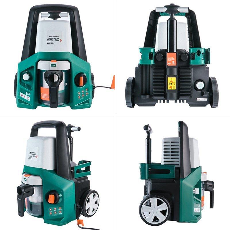 Аппарат высокого давления Ronix, 1500 Вт, 130 бар, 4-в-1, многофункциональный (арт. 25-18031461)