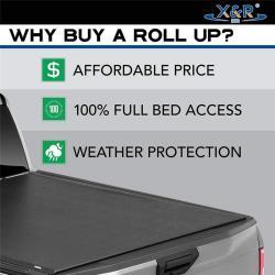 Роллетная крышка кузова пикапа Ronix, алюминиевая, для Ram 1500 (арт. 25-18031510)