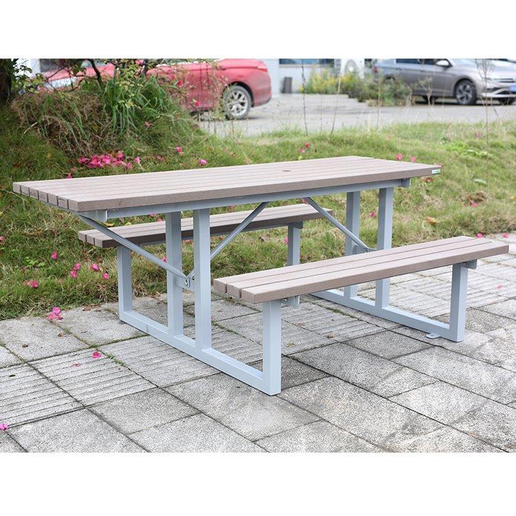 Уличный стол для пикника, 6-8 футов, с доступом для инвалидных колясок, деревянный (арт. 3112448)