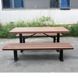 Стол для пикника на 4-6 человек, деревянный, для ресторанов, парков и садов (арт. 3112453)