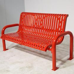 Металлическая скамья на 2-3 места, 4-6 футов, для парков и общественных зон (арт. 3112470)