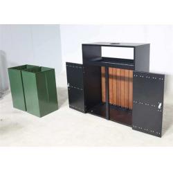 Декоративная урна с двумя отделениями, из композитного материала, для тематических парков (арт. 3112482)