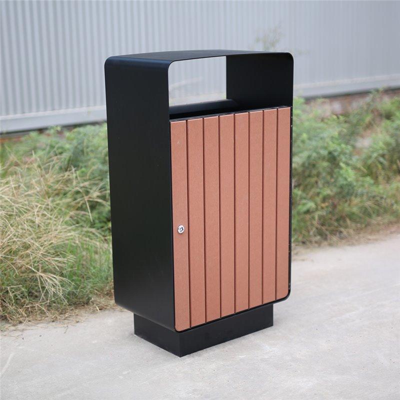 Большая коммерческая урна, деревянная, для улиц и общественных зон (арт. 3112486)