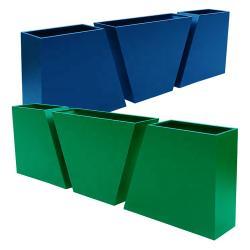 Большие металлические кашпо, для парков и садов, из стали и чугуна (арт. 3112489)