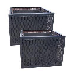 Кашпо из металлической сетки, для парков и городских улиц, доступный стиль (арт. 3112492)