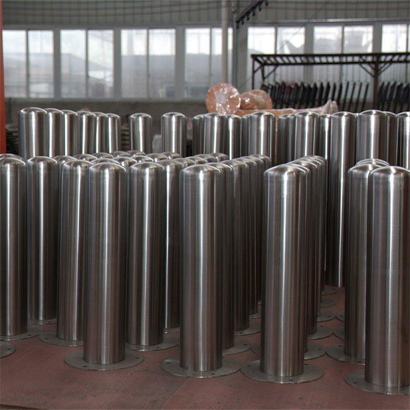 Металлический дорожный барьер с замком, для тротуаров и парковок, из нержавеющей стали (арт. 3112521)