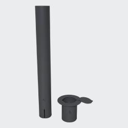 Металлический барьер, для защиты пешеходов, для тротуаров и парковок, противоударный дизайн (арт. 3112526)