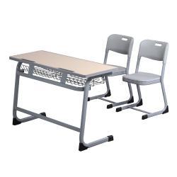 Парта с двумя местами, для классов средней школы, из бамбука, прочный материал (арт. 3112566)