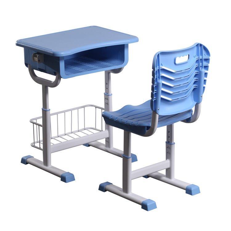 Парта и стул для средней школы, из твёрдого пластика, для классов (арт. 3112581)