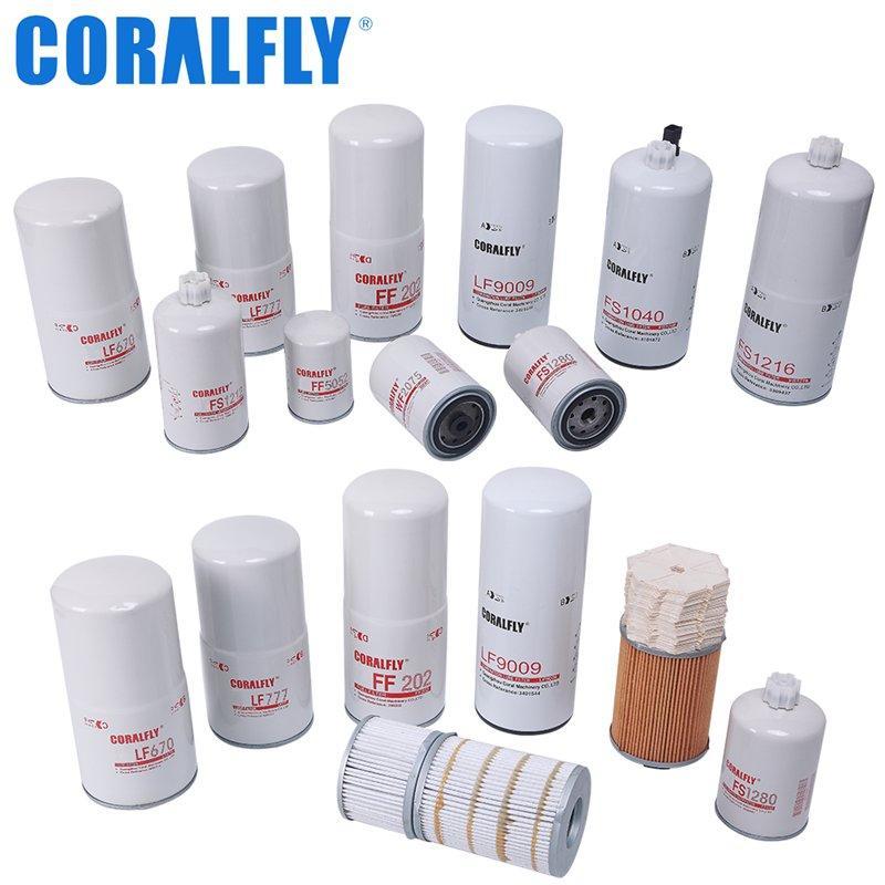 Топливный фильтр Coralfly LF16242 LF3874 LF3657 3313279 LFP9001 3318853 LF9325 LF9025 для двигателя (арт. 25-2041784)
