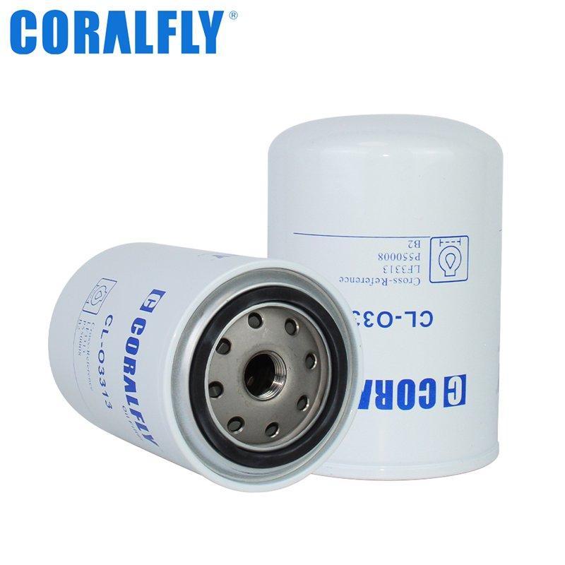 Масляный фильтр Coralfly CL-O3313 LF3313 P550008 5839LF551A 3076240022 для грузовиков и спецтехники (арт. 25-2041764)