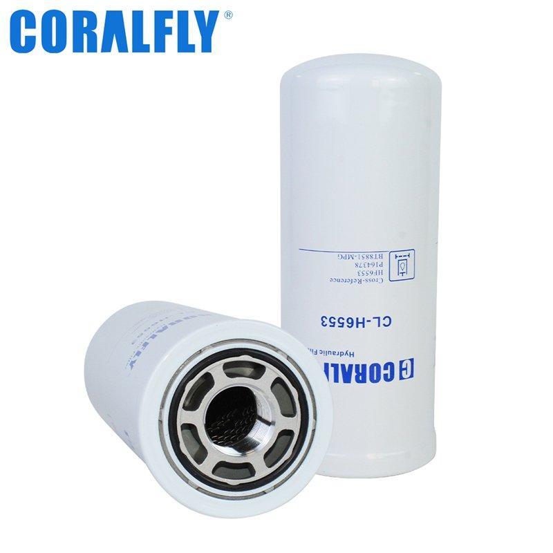 Гидравлический фильтр Coralfly CL-H6553 HF6553 P164378 BT8851-MPG 3321871 для экскаваторов (арт. 25-2041765)